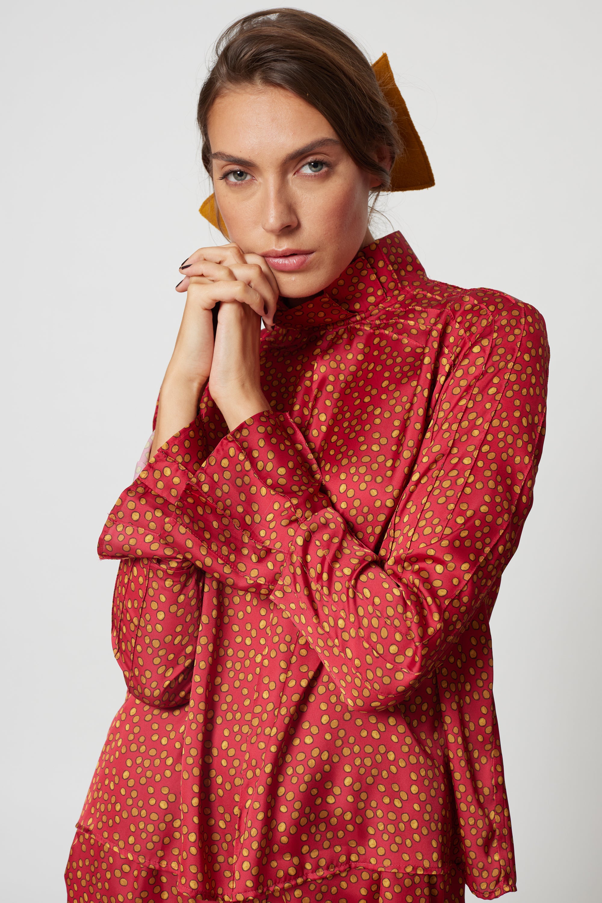 Muse shirt in Messy Dots print