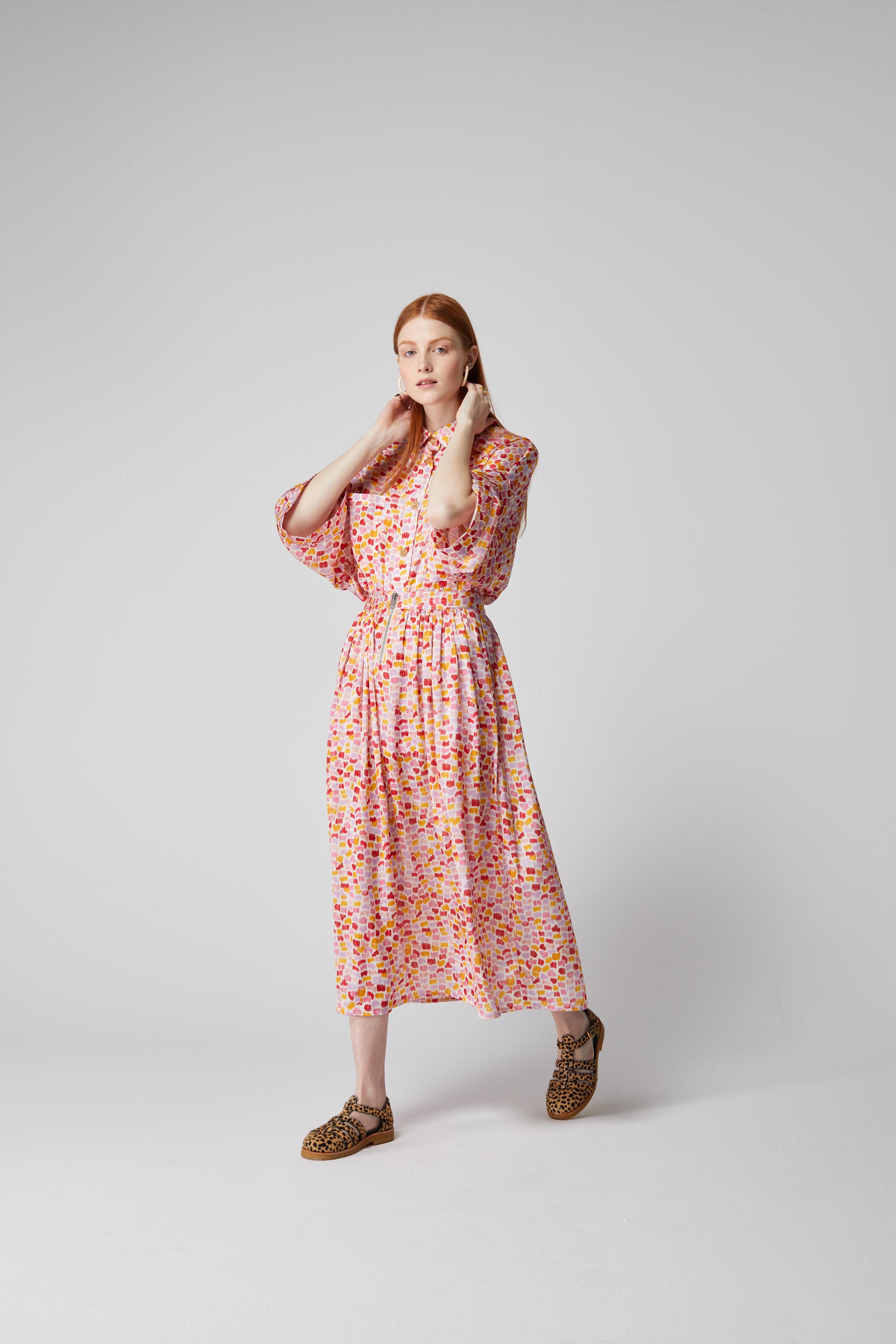 Orso skirt in Palette print