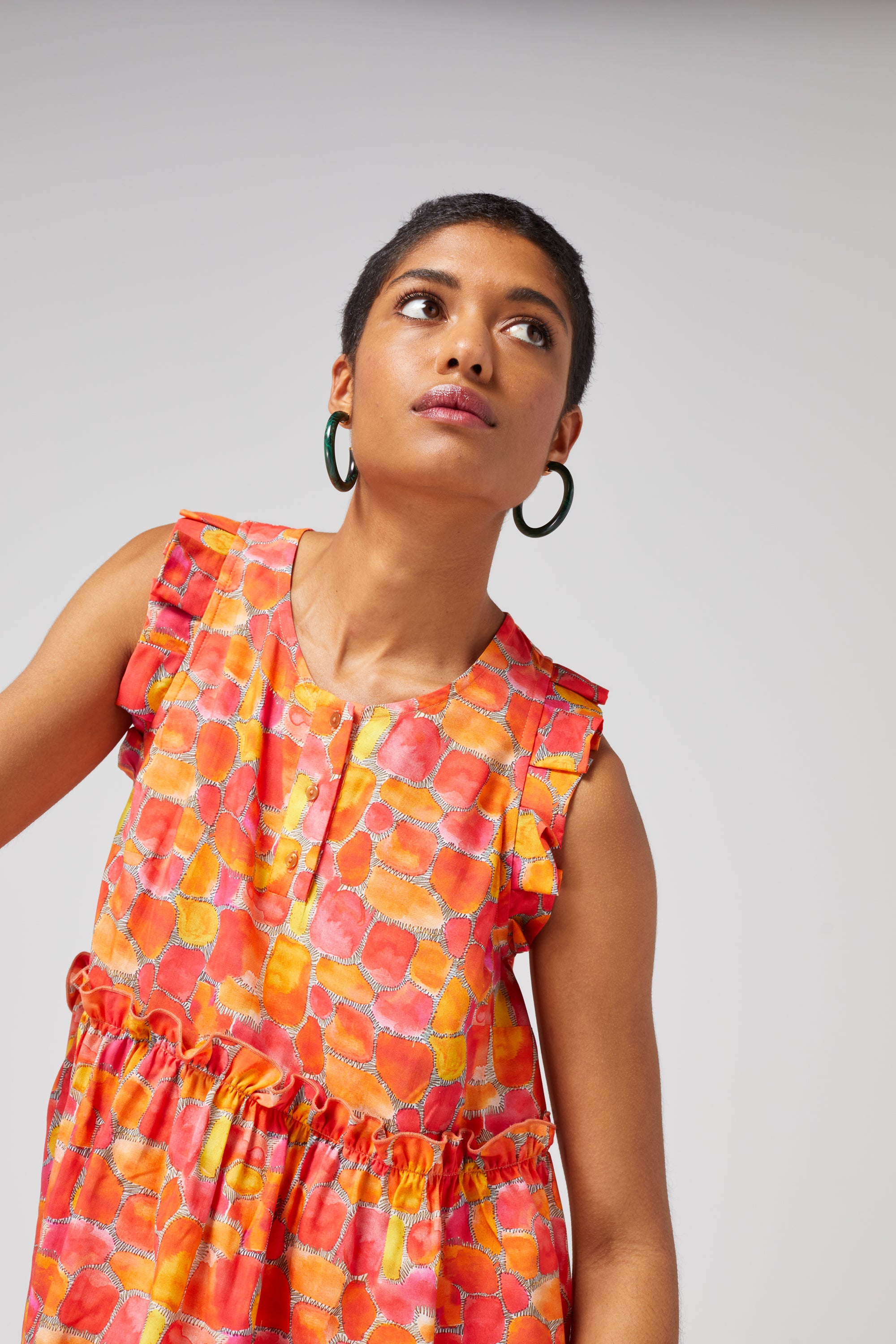 Kaya shirt in Sun Kiss print