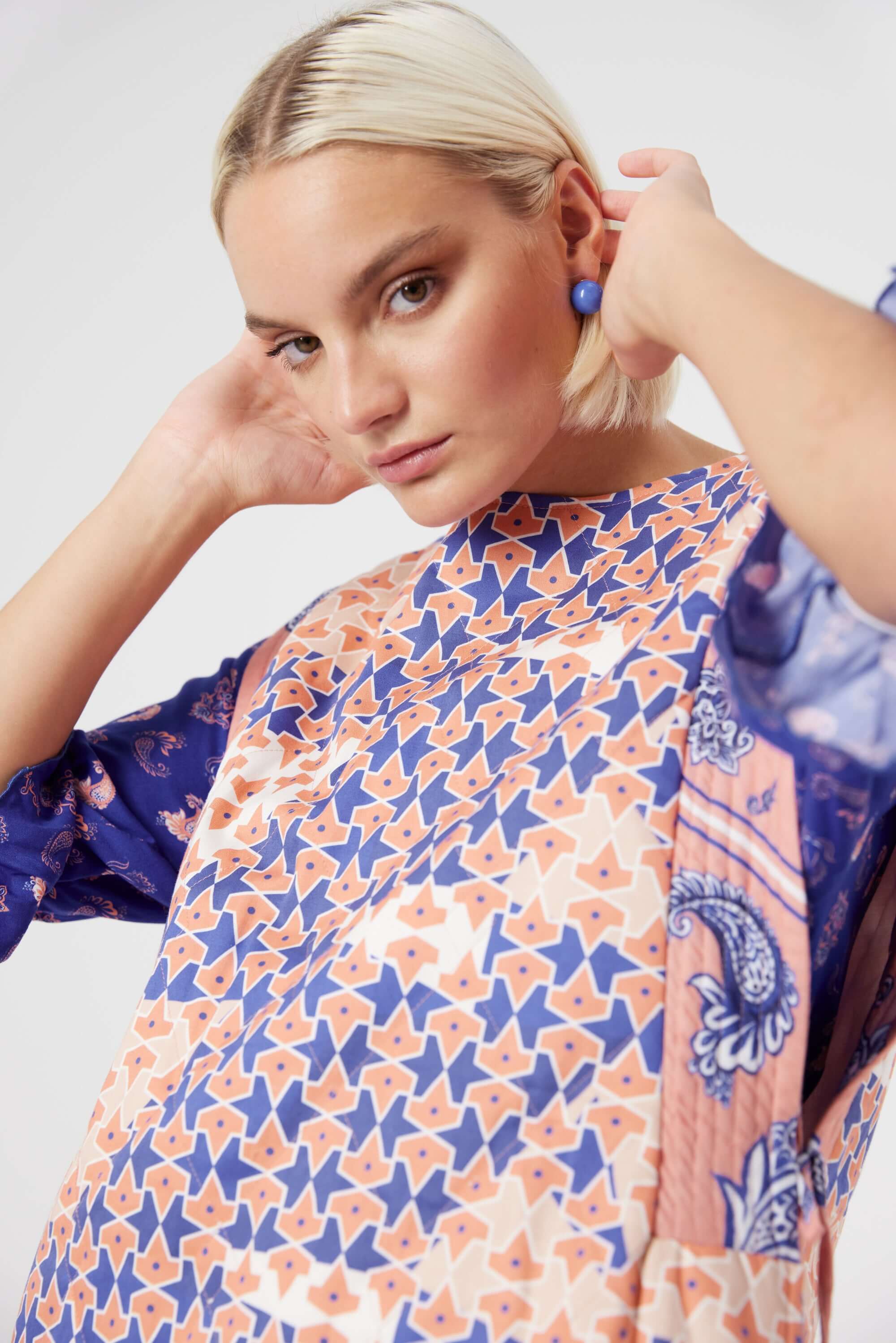 Malro tunic in Mosaic print
