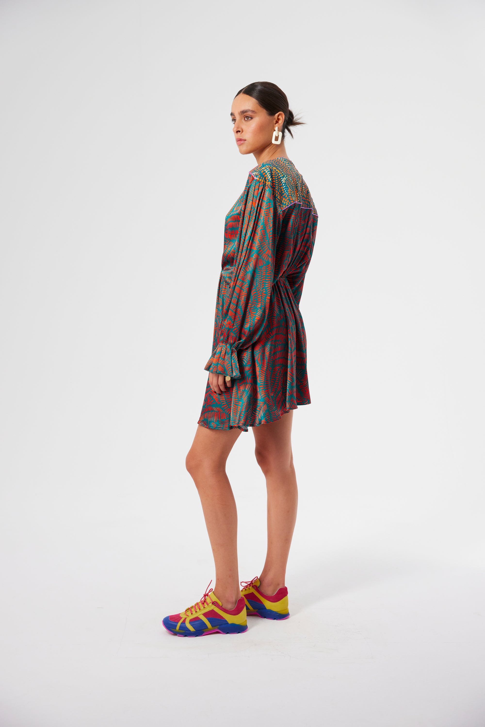 Trigalière dress in Palmera print