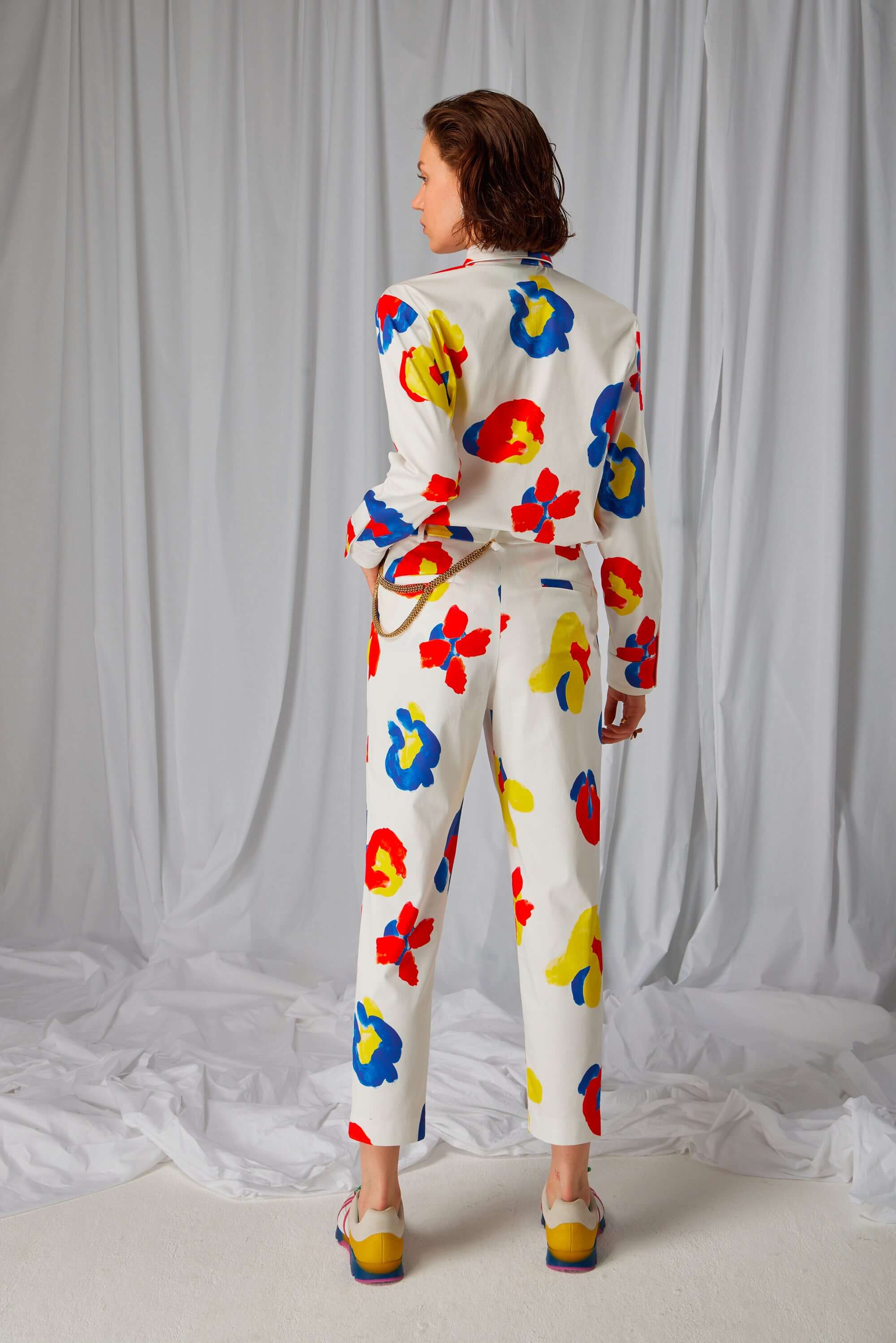 Gabriel pants in Primary print