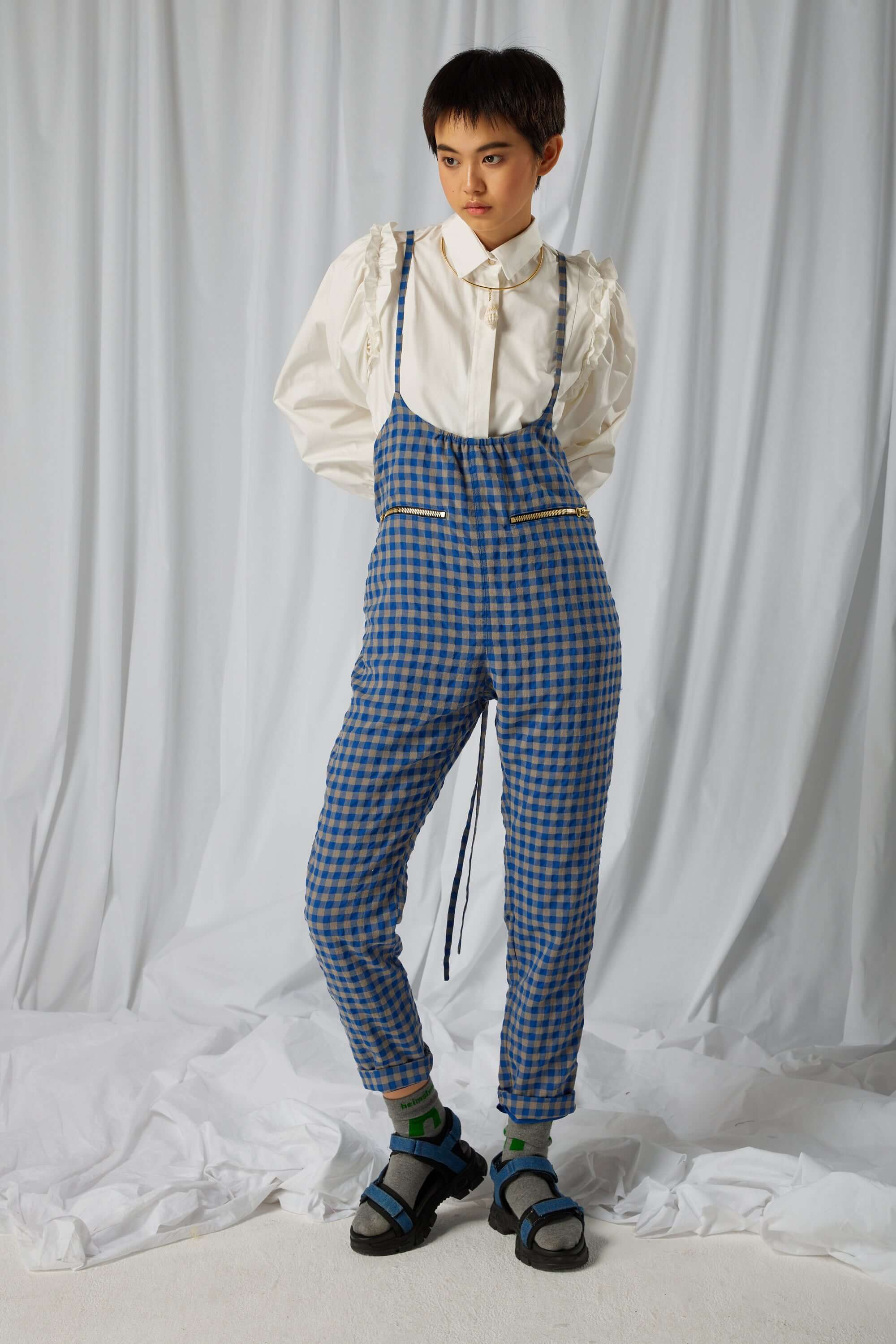 Hemingway pants in Major wool