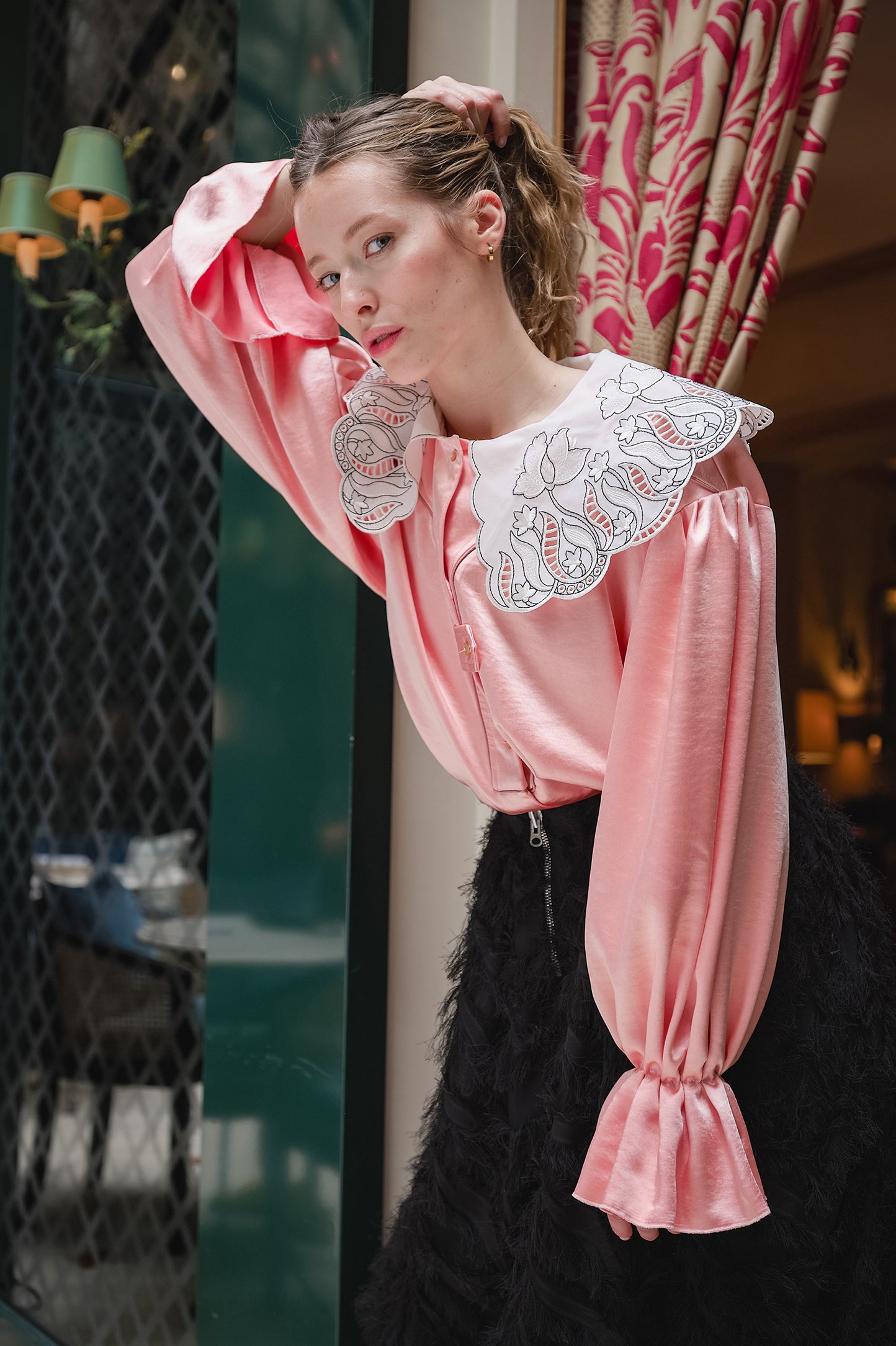 Trigalière shirt in pink Pearl
