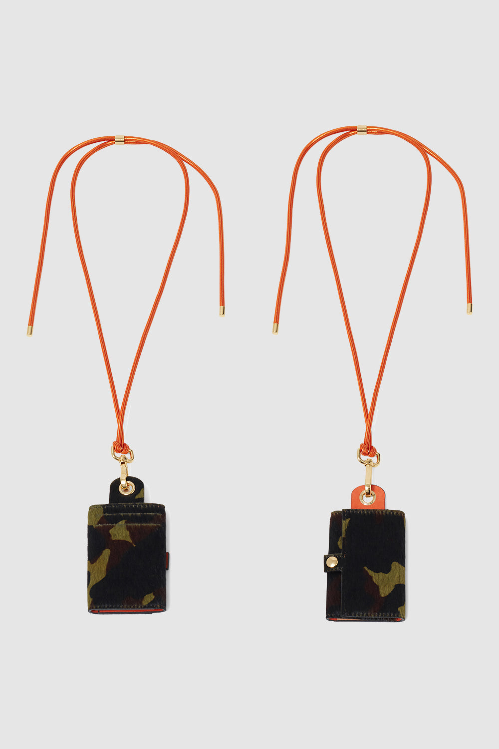 The Minis - 6 Key Holder in Camouflage leather